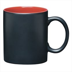 Black Exterior with Coral Inner